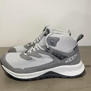 Keen Men's Size 11.5 Boots NEW Hightrail Waterproof Hiking Mid Gray 1030344
